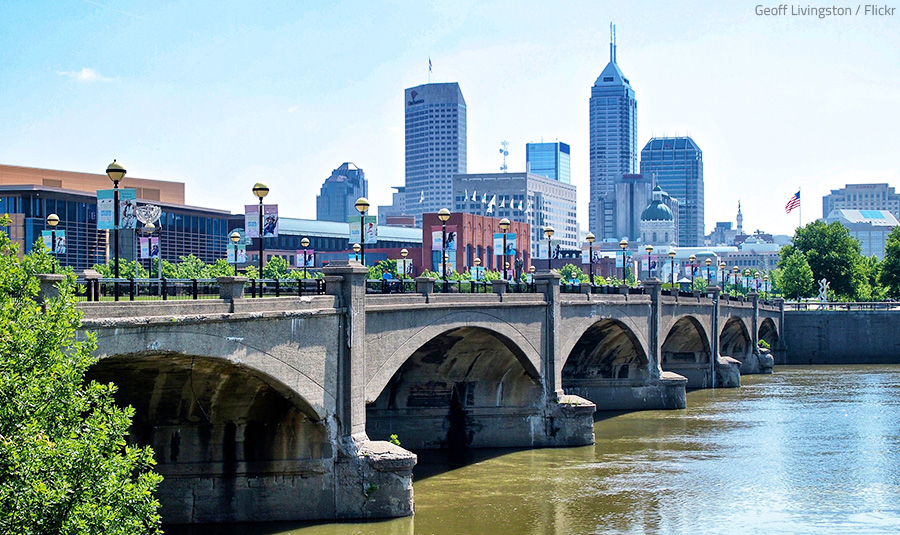 The cost of living in Indiana has risen in the last year.