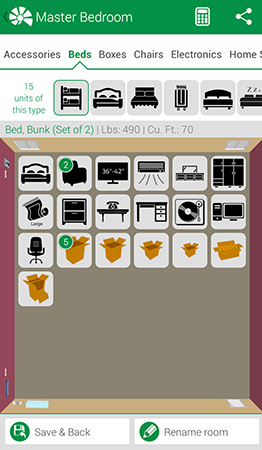 Move Advisor Home Inventory