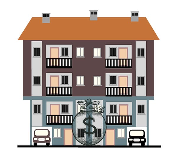 There are many expenses when moving into an apartment.