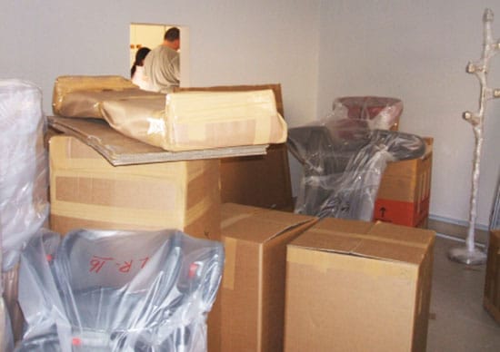 Packing plastic wrap is useful for many purposes.