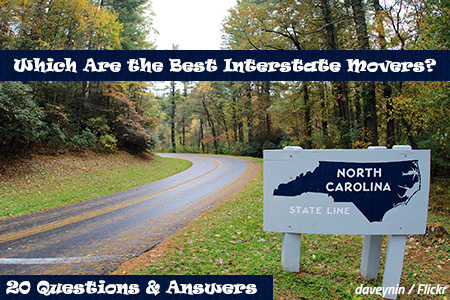 Which are the best interstate moving companies?