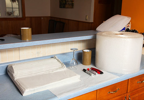 Bubble wrap or packing paper?