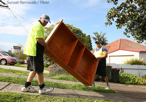 One of the most important things to do on moving day is to remove obstacles from the way.