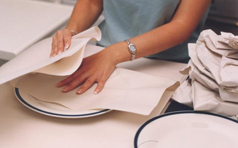 Packing dishware safely should be your primary concern when packing your kitchen.