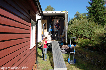 Moving truck rental options