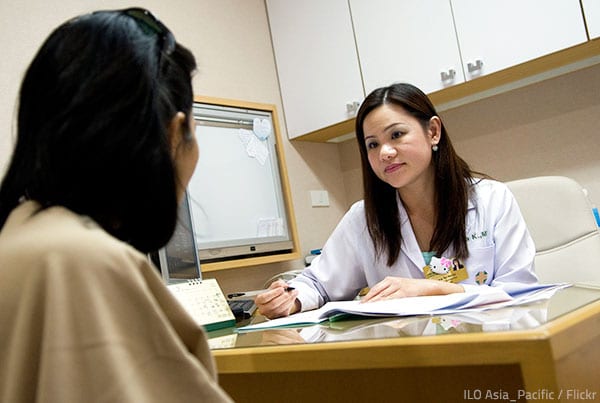 Be sure to find a good new doctor if moving while pregnant.