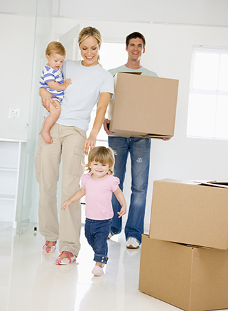 The moment your enter your new home is very special.