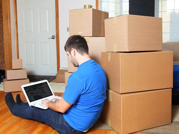 It's not overly difficult to determine how much packing materials you're going to need.