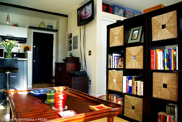When downsizing to a smaller house, you need to find efficient storage solutions.