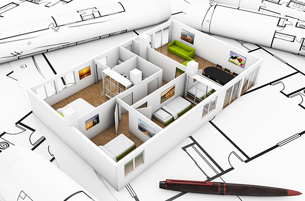 When wondering how to prepare to downsize your home, first create a floor plan of your new house or apartment.