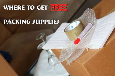 How to get free packing supplies