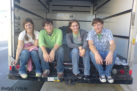 How to get friends to help you move