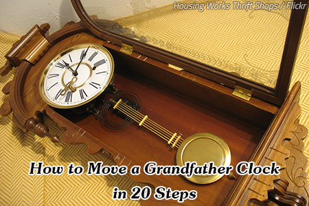 How to move a grandfather clock in 20 steps