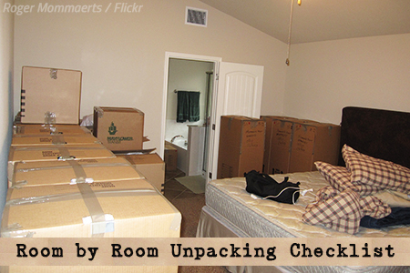 How to unpack your room after moving