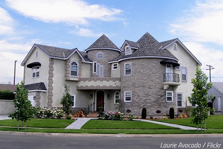 Moving into a mansion