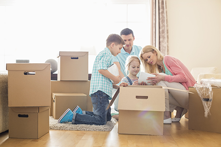 How to pack your child's room when moving