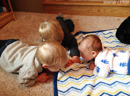 Ensuring your kids' well-being should be your top priority on the first day in your new home.