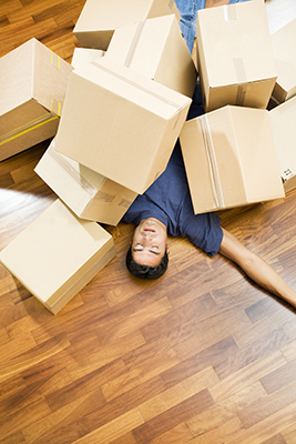 How to dispose of cardboard boxes