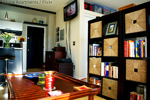 When living into a studio apartment, you need to use every inch of space.