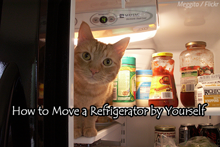 Moving a refrigerator by yourself