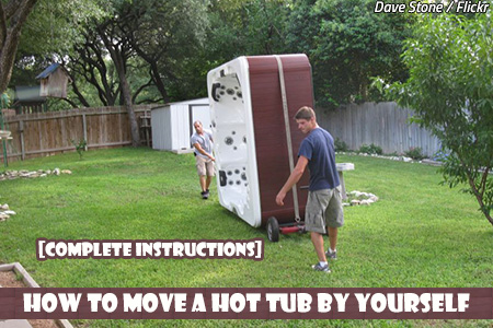 How to move a hot tub yourself