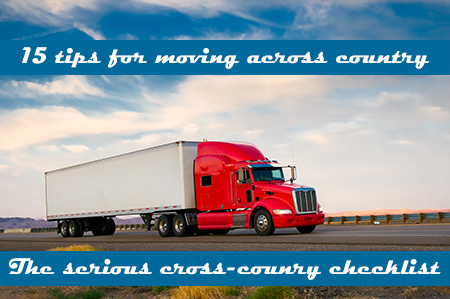 The best way to move across country