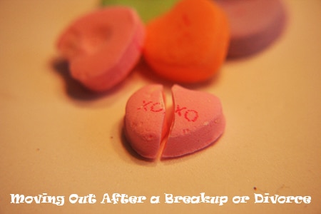 Moving after a breakup or divorce
