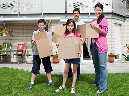 Moving boxes play the most important role in the packing process.