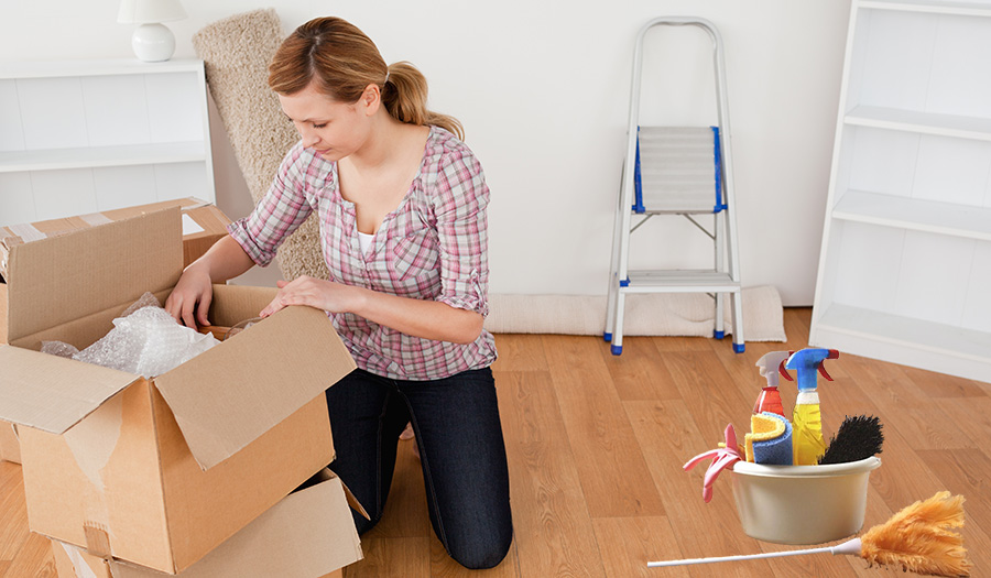 You need to leave your old home clean and intact when moving out.