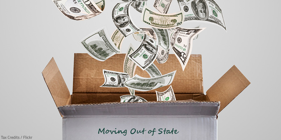 Ths cost of moving out of state is considerable.