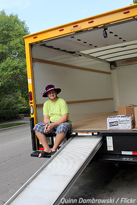 Moving home by yourself