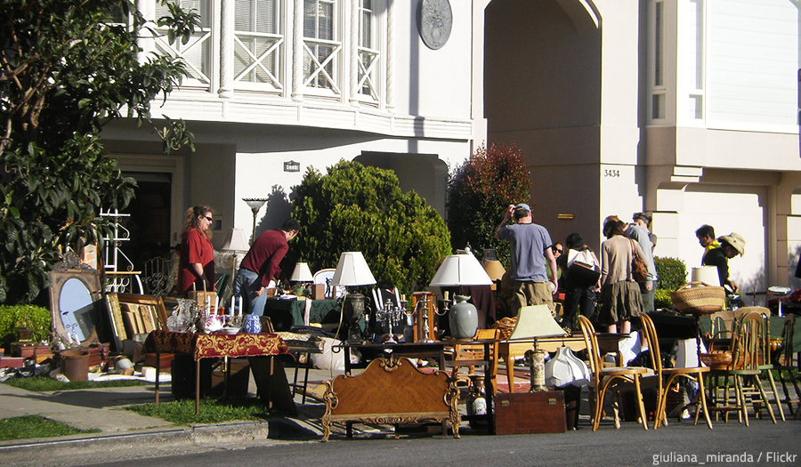 A moving sale will help you generate some extra money for your move.