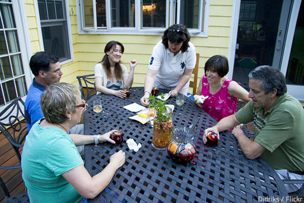 Meet your neighbors as soon as possible after moving to a new neighborhood.