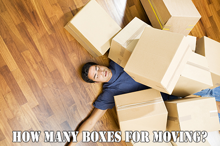 How many boxes do you need for moving?