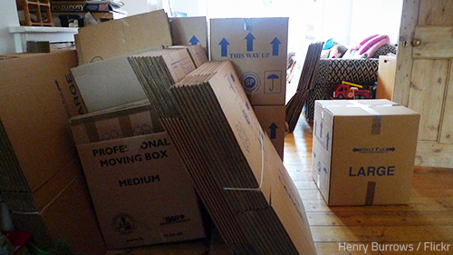 It's great to get moving boxes for free, but used packing containers have one major drawback.