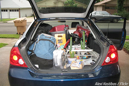 How to pack a car efficiently