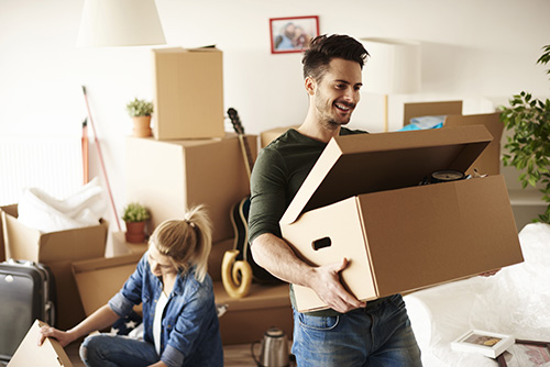 Packing for a move is both laborious and risky.