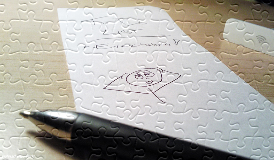 Piece puzzle 3: Checklist