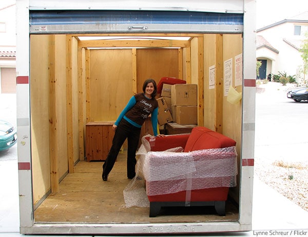 Moving containers are all about convenience.