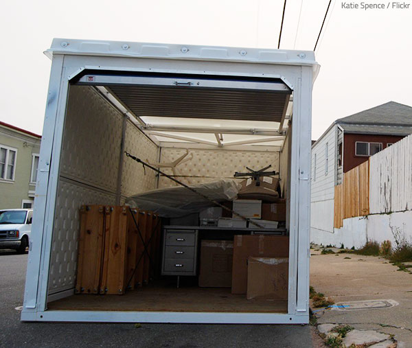 You need an appropriate parking place for a moving pod.