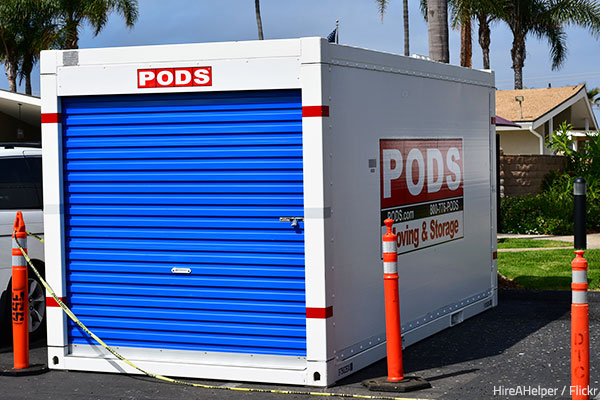 PODS is one of the best known pod moving companies.