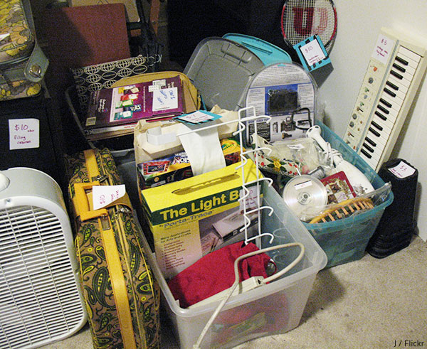 Be smart when pricing your items for a moving sale.