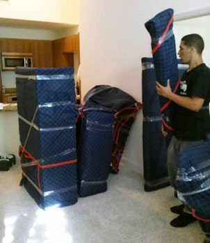 Professional moving packers know their job.