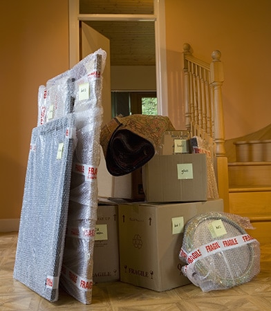 Pack your items with utmost care.