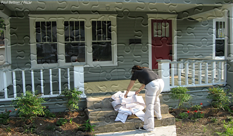Puzzle piece 12: New home