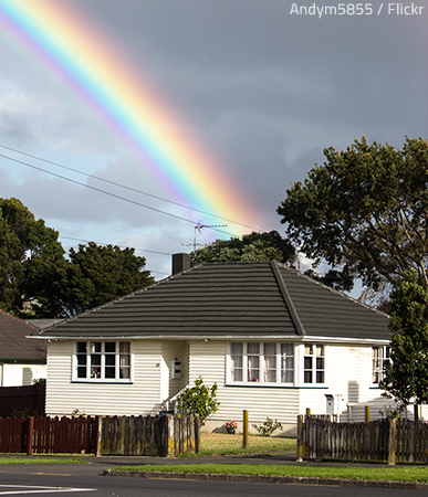 Rain on moving day may bring you good luck.