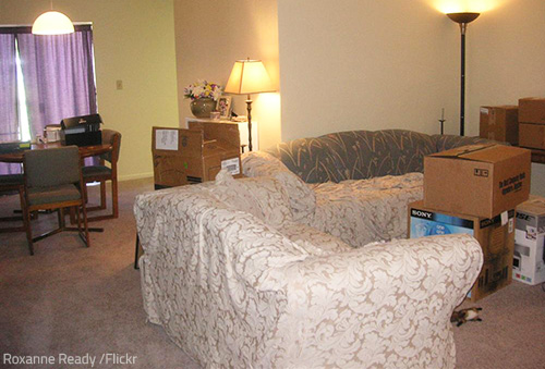 Taking your large and heavy furniture to your new home may not be worth it.