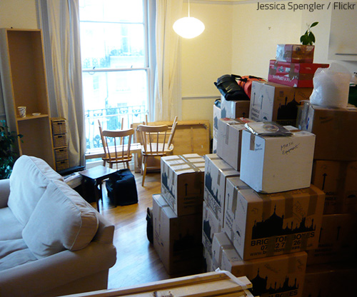 Good organization will save you time and effort when the movers arrive.