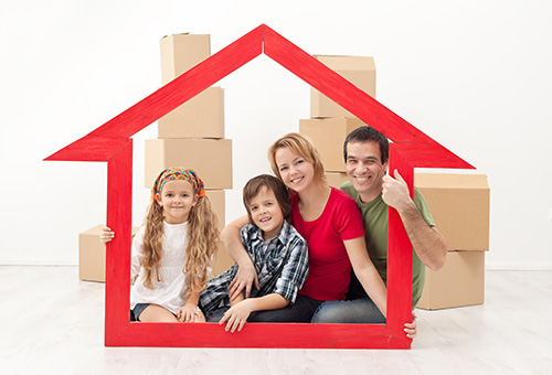 It is not easy to stay organized when moving with a large family.