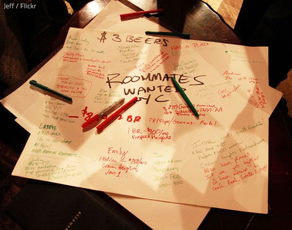 The wuestion is not how to find a roommate, but how to find a good roommate.